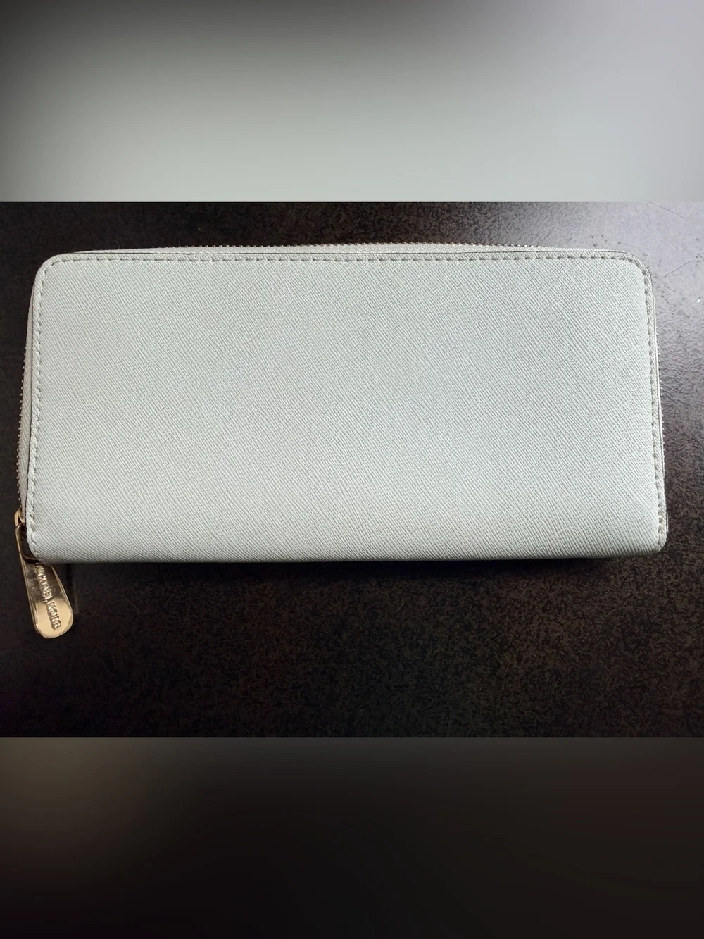 Michael Kors Jet Set Travel Saffiano Leather Continental Zip Around Wallet